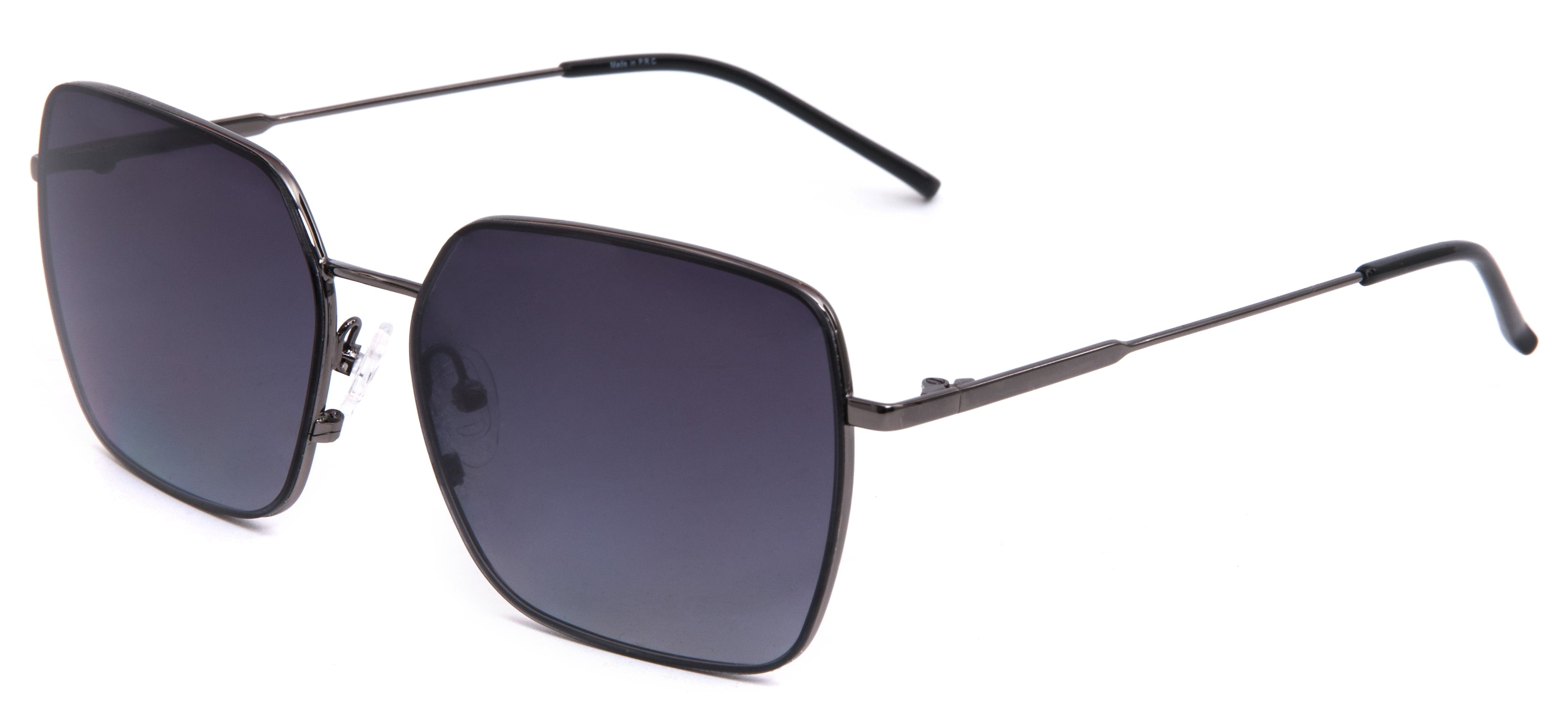 Gun Frame (Glossy Finish) - Polarized Gray Gradient Lens (C3)